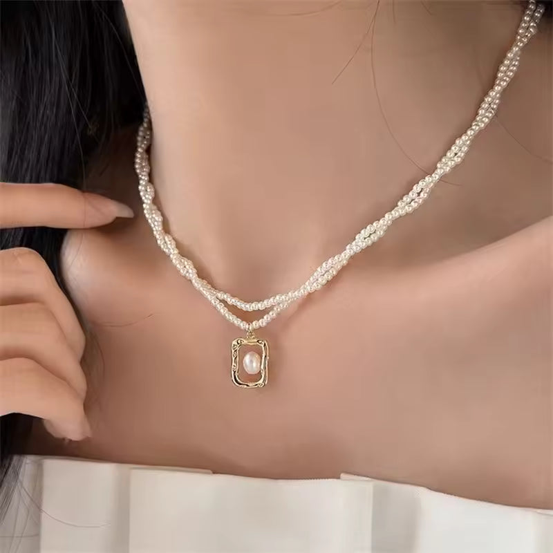 MommySupport™ Pearl Wrapped Necklace ⭐️⭐️⭐️⭐️⭐️