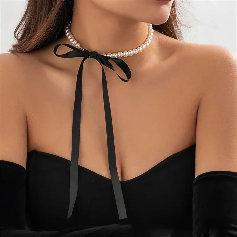 MommySupport™ Korean Pearl Necklace Bracelet ⭐️⭐️⭐️⭐️⭐️