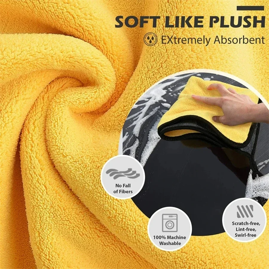 MommySupport™ Professional Car Cleaning Microfiber Towel – Scratch-Free Shine Every Time ⭐️⭐️⭐️⭐️⭐️