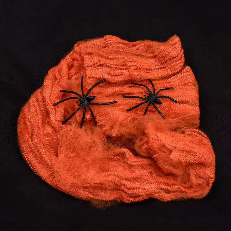 MommySupport™  DIY Halloween Spider Web – Spooky Decoration for Any Space ⭐️⭐️⭐️⭐️⭐️