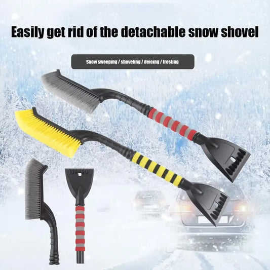 MommySupport™ Multi-Purpose Car Snow Brush &amp; Deicing Shovel – Clean, Clear &amp; Ready to Drive  ⭐️⭐️⭐️⭐️⭐️