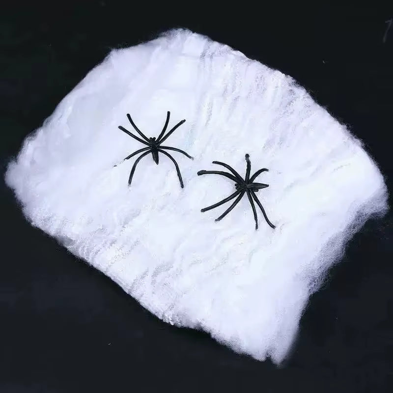 MommySupport™  DIY Halloween Spider Web – Spooky Decoration for Any Space ⭐️⭐️⭐️⭐️⭐️
