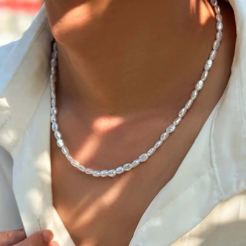 MommySupport™   Pearl Choker Necklace  ⭐️⭐️⭐️⭐️⭐️