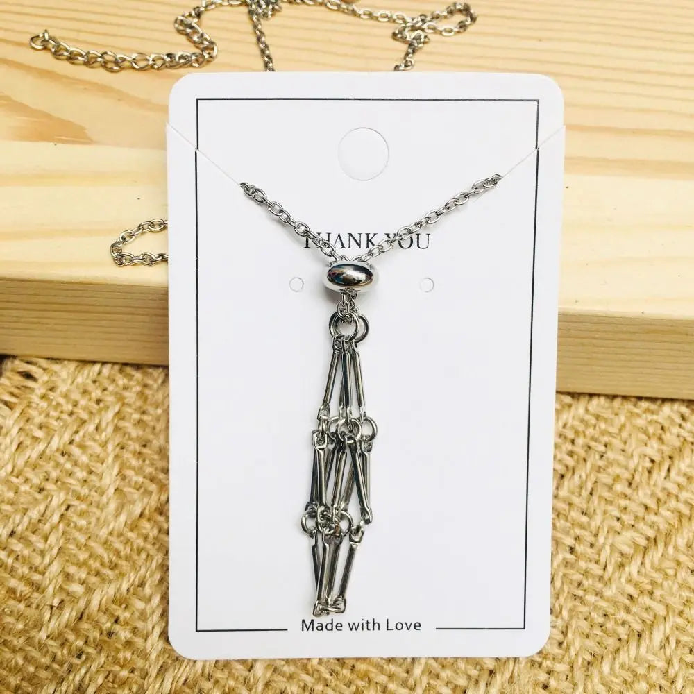 MommySupport™   Crystal Holder Cage Necklace  ⭐️⭐️⭐️⭐️⭐️
