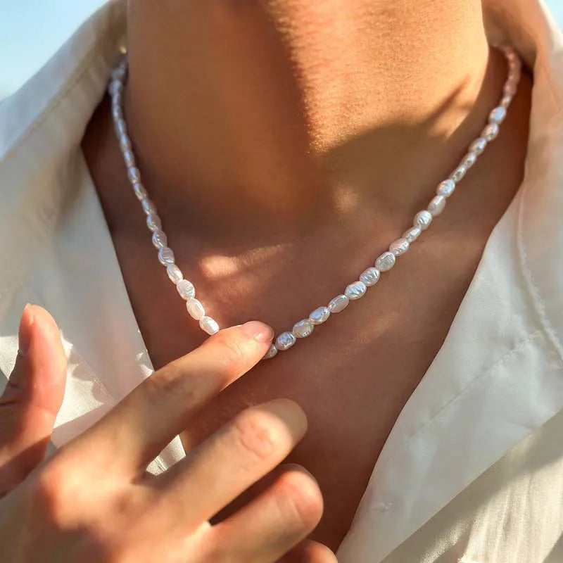 MommySupport™   Pearl Choker Necklace  ⭐️⭐️⭐️⭐️⭐️